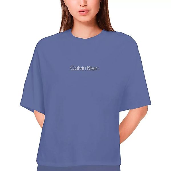 Calvin Klein Underwear Kurzarm-sweatshirt Mit Rundhalsausschnitt L Bleached günstig online kaufen