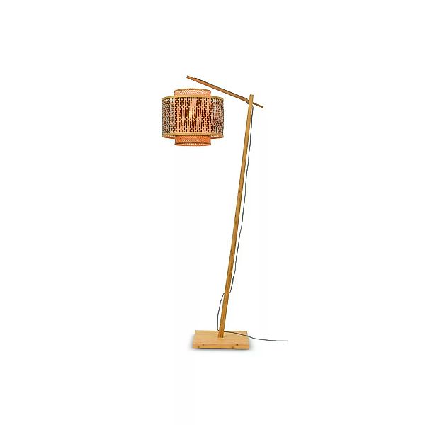GOOD & MOJO Bhutan Stehlampe natur 176cm Ø40cm günstig online kaufen