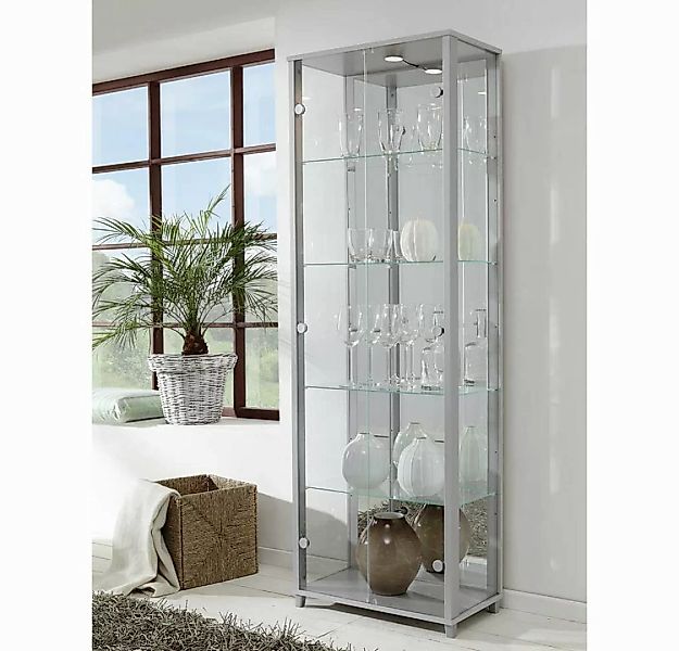 Pharao24 Vitrine Lyatea mit LED Beleuchtung günstig online kaufen