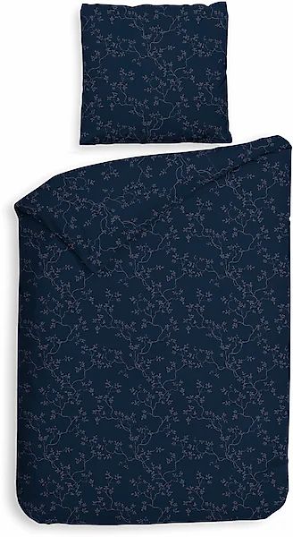 Heckett & Lane Bettwäsche »Alloro« 2 Stk. tlg. Blumen Muster, 100% Baumwoll günstig online kaufen