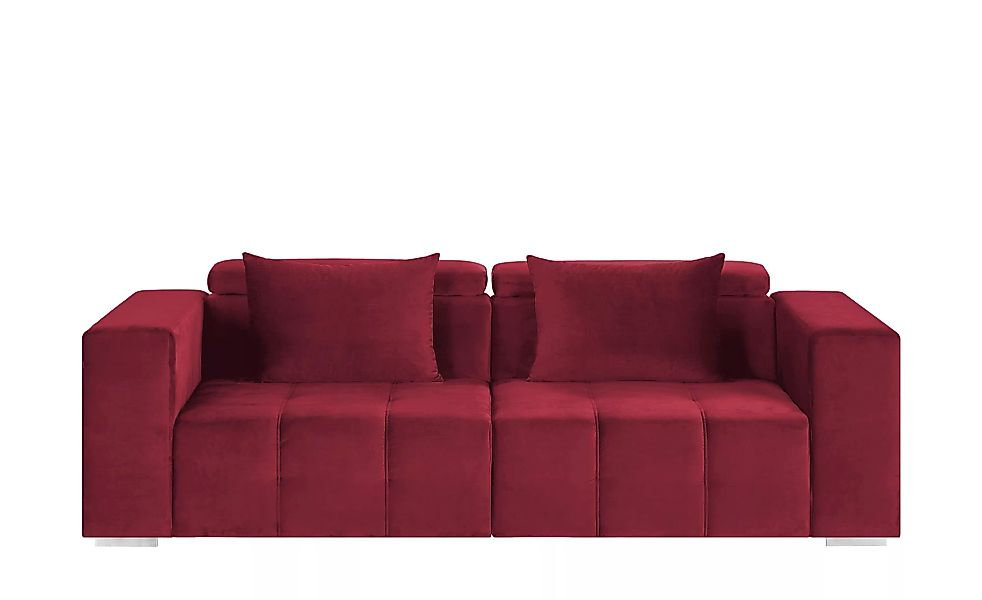 switch Big Sofa - rot - 261 cm - 79 cm - 120 cm - Polstermöbel > Sofas > Bi günstig online kaufen