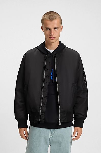 HUGO Blue Blouson "Biero", mit wasserabweisendem Finish und Ärmeltasche günstig online kaufen