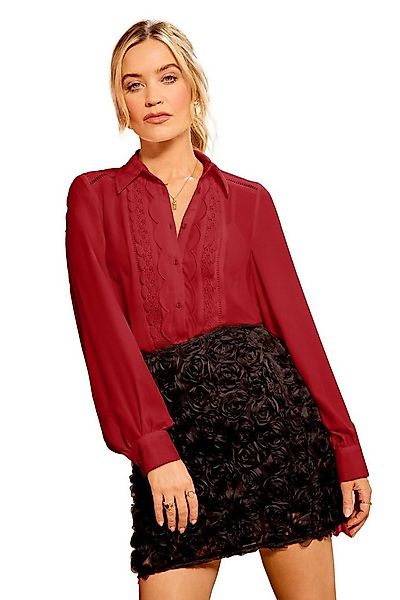 Love & Roses Langarmhemd Love & Roses Durchgeknöpftes Langarmhemd, Regular günstig online kaufen