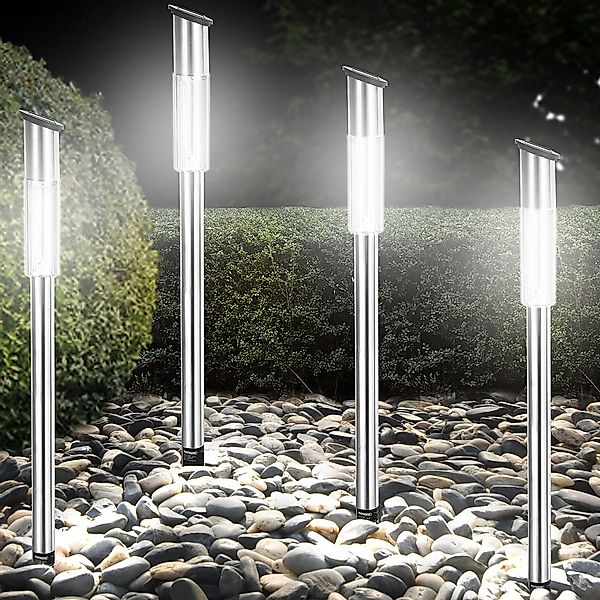monzana LED Solarleuchte, Solarleuchte, 4er Set günstig online kaufen