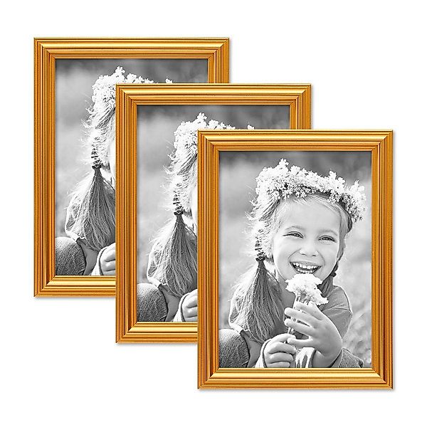 PHOTOLINI Bilderrahmen 3er Set Kunststoff-Rahmen im günstig online kaufen