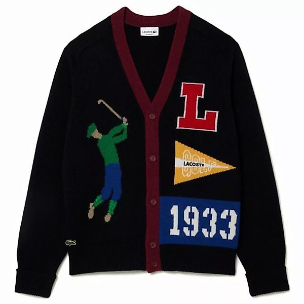 Lacoste Trainingspullover Lacoste Cardigan Navy/Multicolor günstig online kaufen