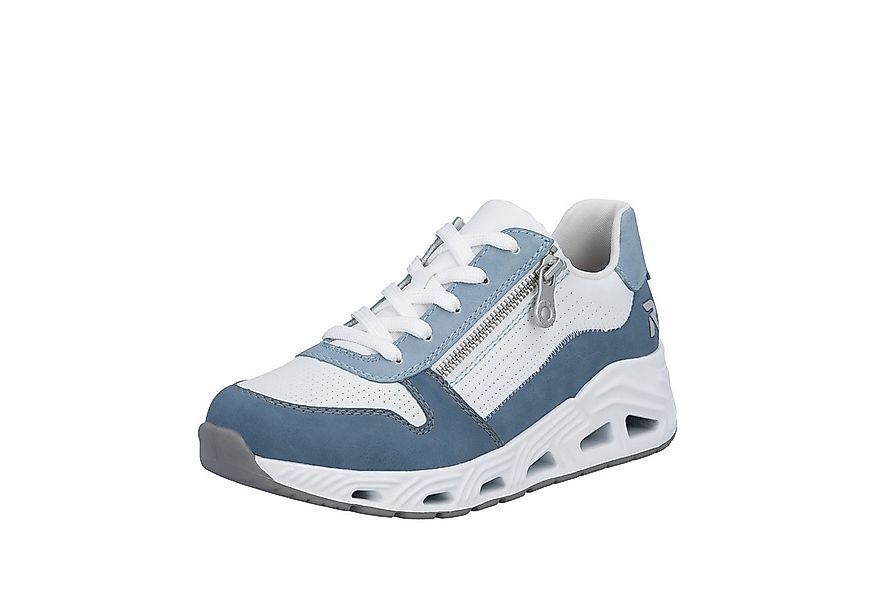 RIEKER Sport Keilsneaker Schnürschuh, Halbschuh, Freizeitsneaker mit Reißve günstig online kaufen