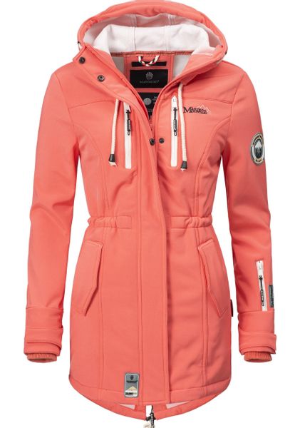 Marikoo Funktionsmantel "Zimtzicke" Wasserdichter Softshell Parka mit Kapuz günstig online kaufen
