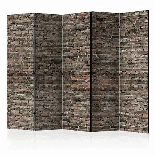 artgeist Paravent Old Brick II [Room Dividers] grau/braun Gr. 225 x 172 günstig online kaufen