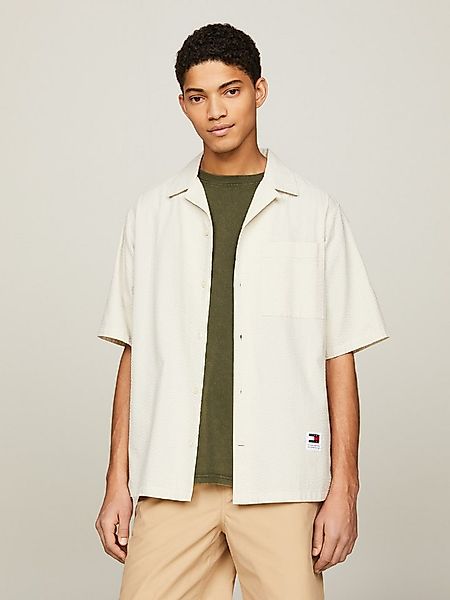 Tommy Jeans Kurzarmhemd TJM RLX SEERSUCKER CAMP SHIRT günstig online kaufen