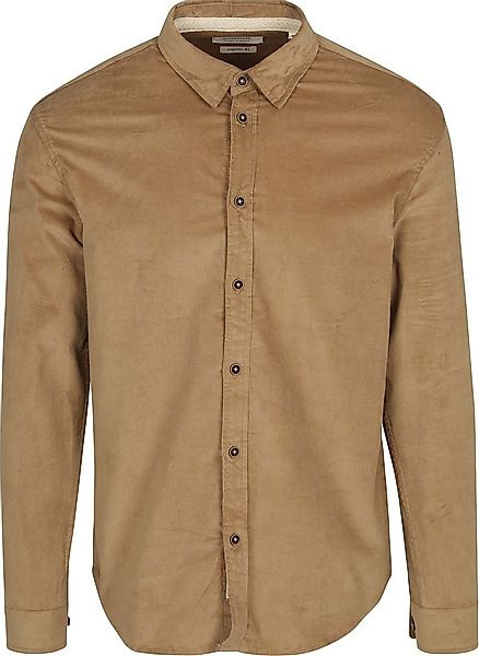 Anerkjendt Hemd Leif Corduroy Beige - Größe XXL günstig online kaufen