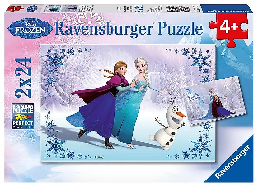 Ravensburger Puzzle Disney Frozen: Schwestern für günstig online kaufen