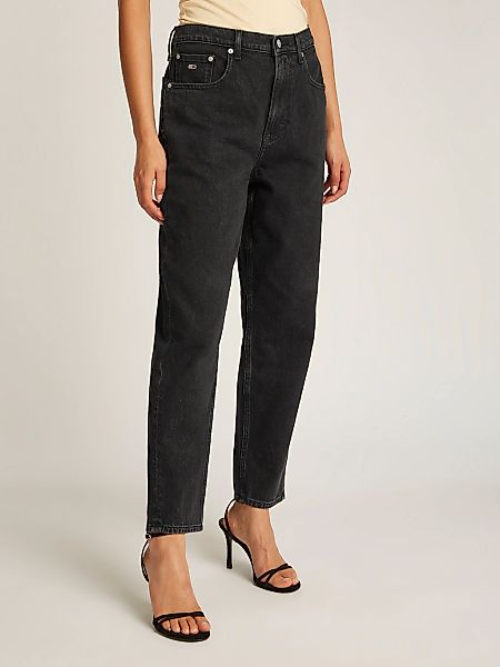Tommy Jeans Mom-Jeans "MOM JEAN UH TPR" mit Logo-Stickereien, in knöchelfre günstig online kaufen