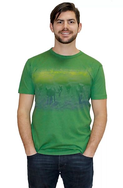 Herren-bambus-biobaumwoll-t-shirt "Eselfreunde" günstig online kaufen