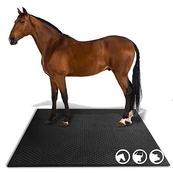 Karat Gummimatte Stallmatte Diamond Top, mit eingearbeiteten Drainagegrille günstig online kaufen
