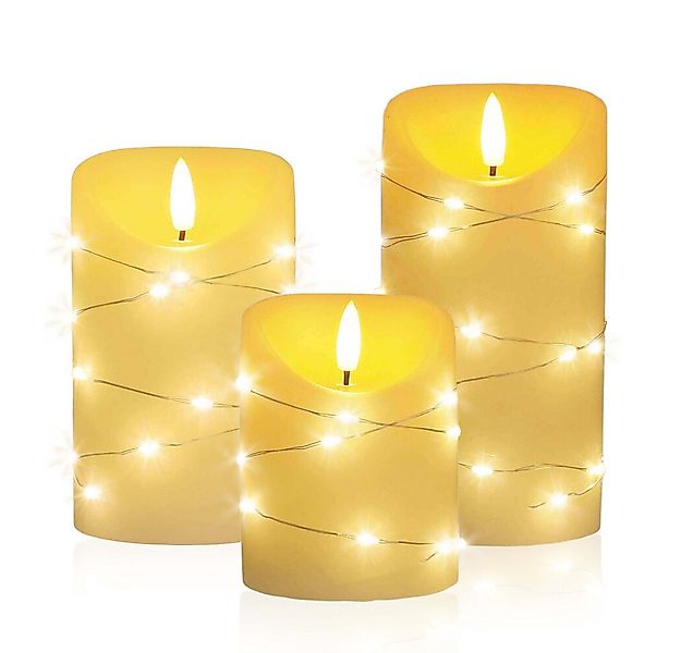 LED Universum LED-Kerze Kunststoff, Kerze, kaltweiß, IP20, Design-Stil, Nie günstig online kaufen