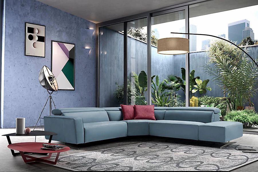 Egoitaliano Ecksofa "Stefanie-e, Designsofa der Extraklasse, bequem mit hoh günstig online kaufen