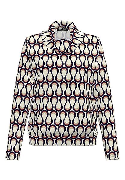 FRANK WALDER Langarmshirt mit locker fallendem Rollkragen günstig online kaufen