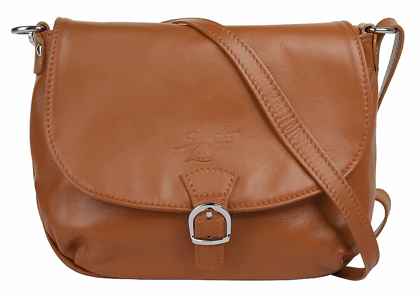 Samantha Look Umhängetasche echt Leder, Made in Italy günstig online kaufen