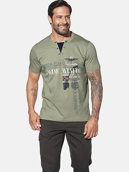 Jan Vanderstorm T-Shirt ULJAS mit nordischen günstig online kaufen