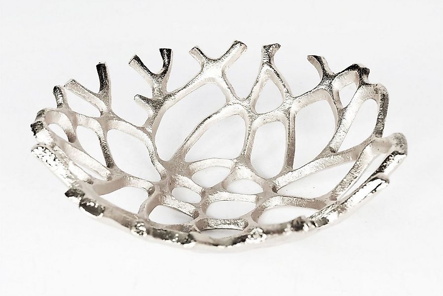 ARTRA Dekoschale Weihnachtsgeschenk Aluminium Schale "Carina" (1 St) günstig online kaufen