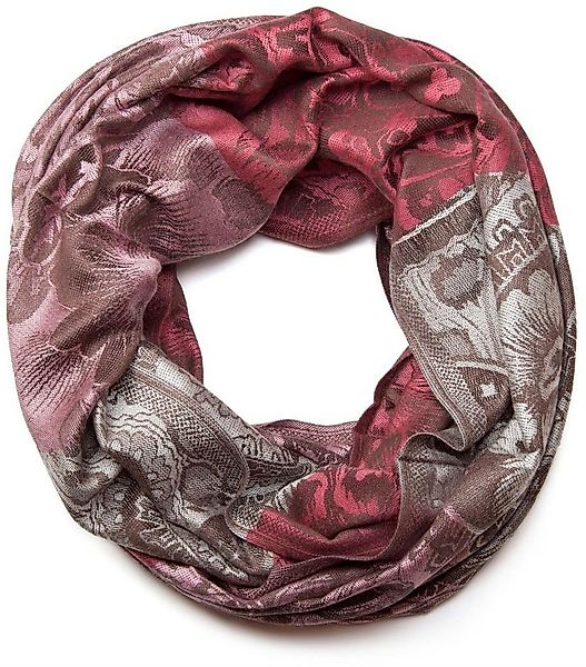 styleBREAKER Loop Loop mit Hibiskus Blüten und Paisley Muster, (1-St) günstig online kaufen
