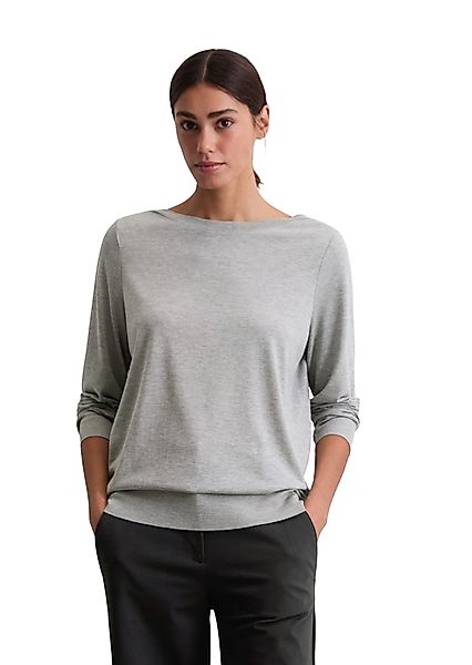 Marc O'Polo Langarmshirt aus TENCEL™ Lyocell-Baumwolle-Mix günstig online kaufen