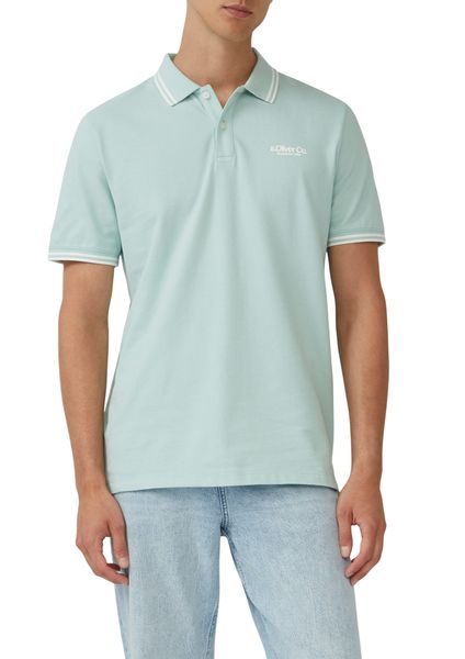 s.Oliver Poloshirt mit Logo Schriftzug günstig online kaufen