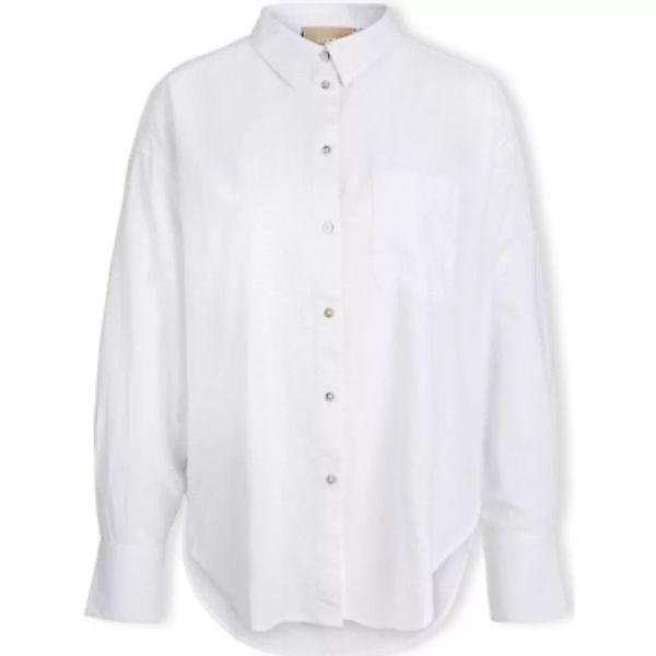 Jjxx  Blusen Jamie Linen Shirt L/S - White günstig online kaufen