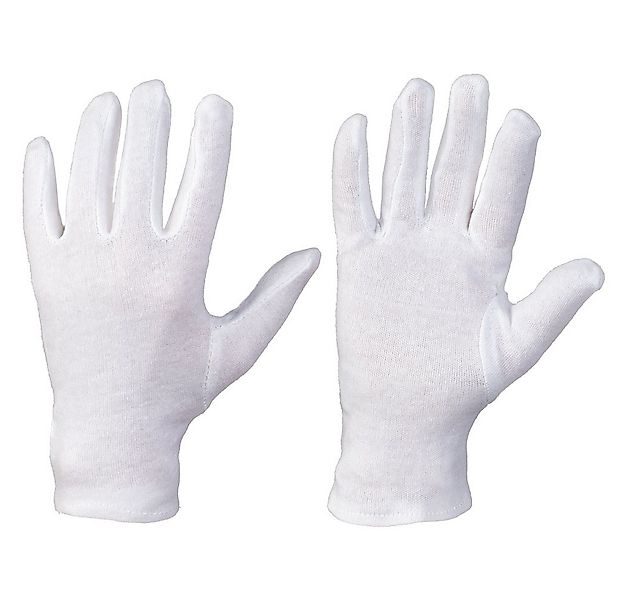 Stronghand Baumwollhandschuhe 12 Paar weiß Trikot Handschuhe Trikothandschu günstig online kaufen