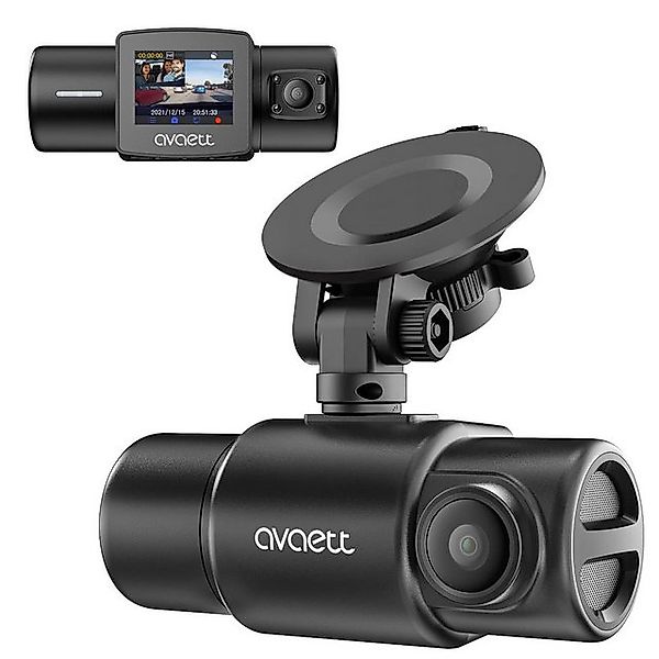 Avylet Dashcam Auto Vorne innen 2.5K/1080P Dual Dash Cam mit TF Karte Dashc günstig online kaufen