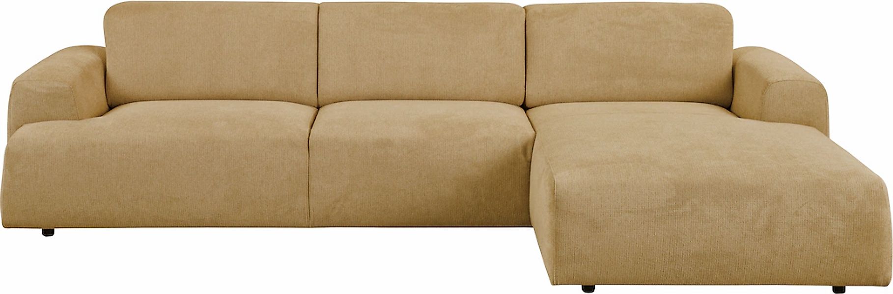 Home affaire Ecksofa "Linkka, Breite 301 cm" L-Form, in einem weichen Cheni günstig online kaufen