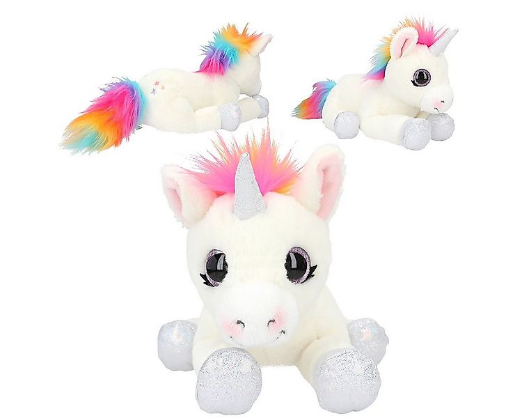 Ylvi and the Minimoomis Plüschfigur DEPESCHE Ylvi Plüsch Einhorn liegend 30 günstig online kaufen
