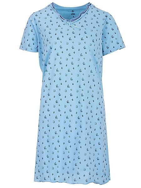 zeitlos Nachthemd Nachthemd Kurzarm - Schmetterling günstig online kaufen