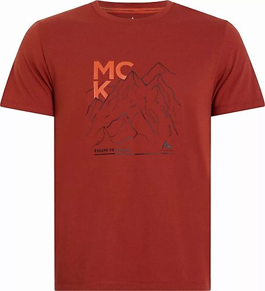 McKINLEY T-Shirt He.-T-Shirt Nata M RED RUST günstig online kaufen