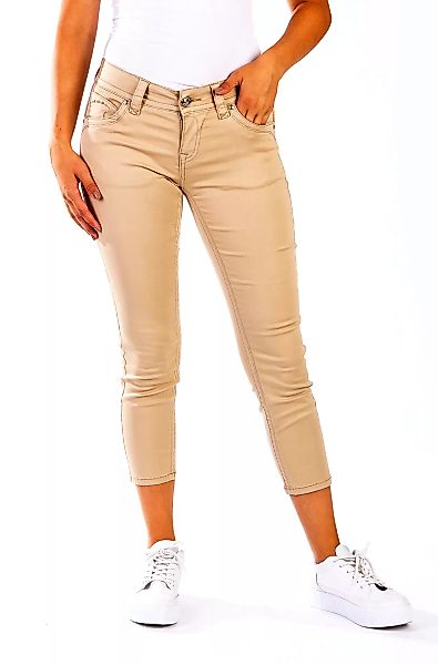 Blue Monkey Jeans Charlotte 30583X 7/8 Skinny Fit safari günstig online kaufen