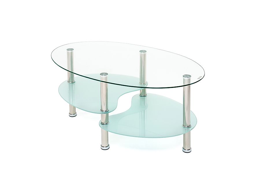 freiraum Couchtisch 5/194, Ablageböden, in Klarglas günstig online kaufen
