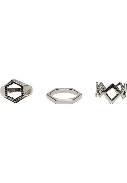 URBAN CLASSICS Ring-Set Urban Classics Unisex günstig online kaufen