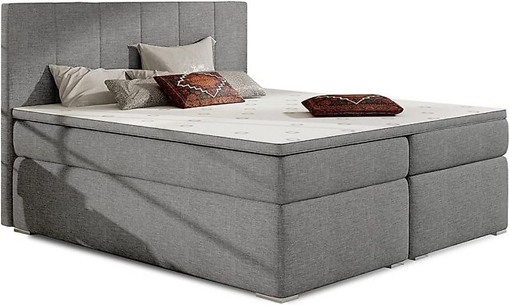 Best for Home Boxspringbett Bolero mit Bettkasten Bonellfederkern inkl. 4 c günstig online kaufen