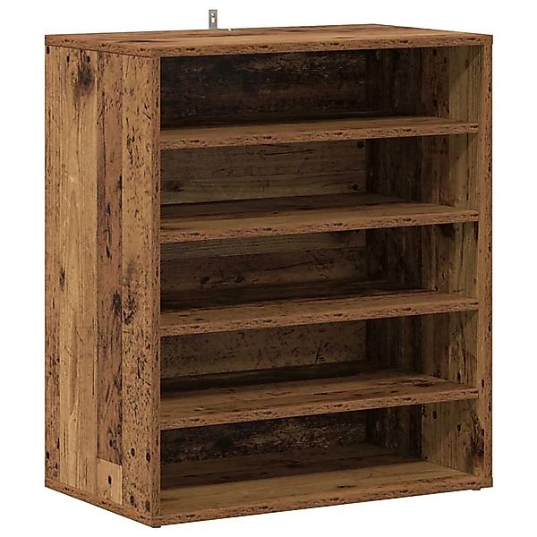 vidaXL Schuhregal Altholz-Optik 60x35x70 cm Holzwerkstoff 856700 günstig online kaufen