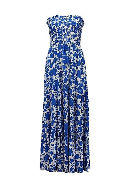 HaILY’S Sommerkleid Haily`s Gesmoktes Maxikleid Blau günstig online kaufen