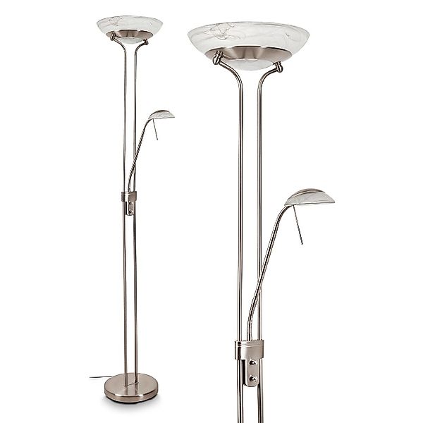 hofstein Deckenfluter »Lainate« dimmbare Standleuchte aus günstig online kaufen