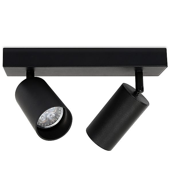 Clanmacy LED Deckenspots Deckenstrahler wechselbar Warmweiß günstig online kaufen