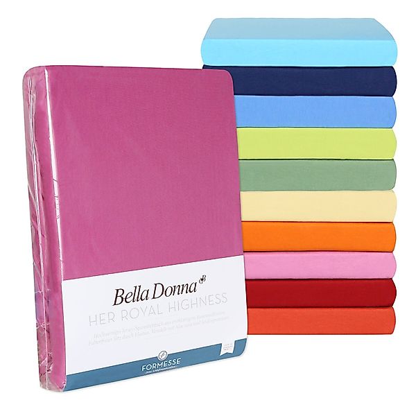Formesse Spannbettlaken Bella Donna, Jersey, (1 günstig online kaufen