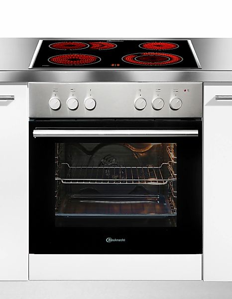 BAUKNECHT Elektro-Herd-Set "HVP2 NN5F IN" Set, Bräterzone – Zuschaltbare Fl günstig online kaufen
