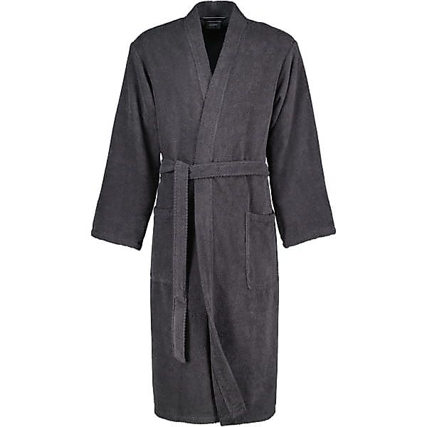 Cawö Bademäntel Herren Kimono Pure 5622 - Farbe: basalt - 740 - L günstig online kaufen