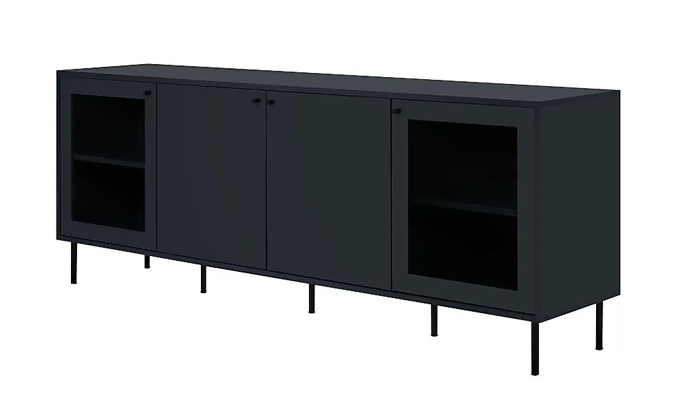 Lowboard  Caravino ¦ blau ¦ Maße (cm): B: 180 H: 68 T: 40.0 Kommoden & Side günstig online kaufen