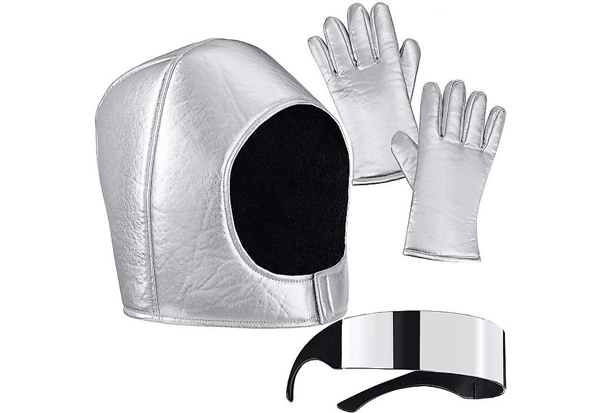 dressforfun Kostüm Unisexkostüm, Silberner Helm und Handschuhe sowie verspi günstig online kaufen