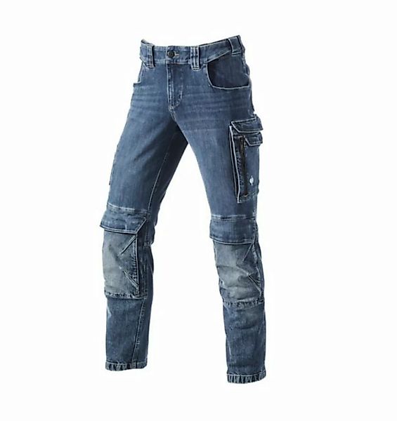 Engelbert Strauss Workerjeans Cargo Worker-Jeans e.s.concrete günstig online kaufen