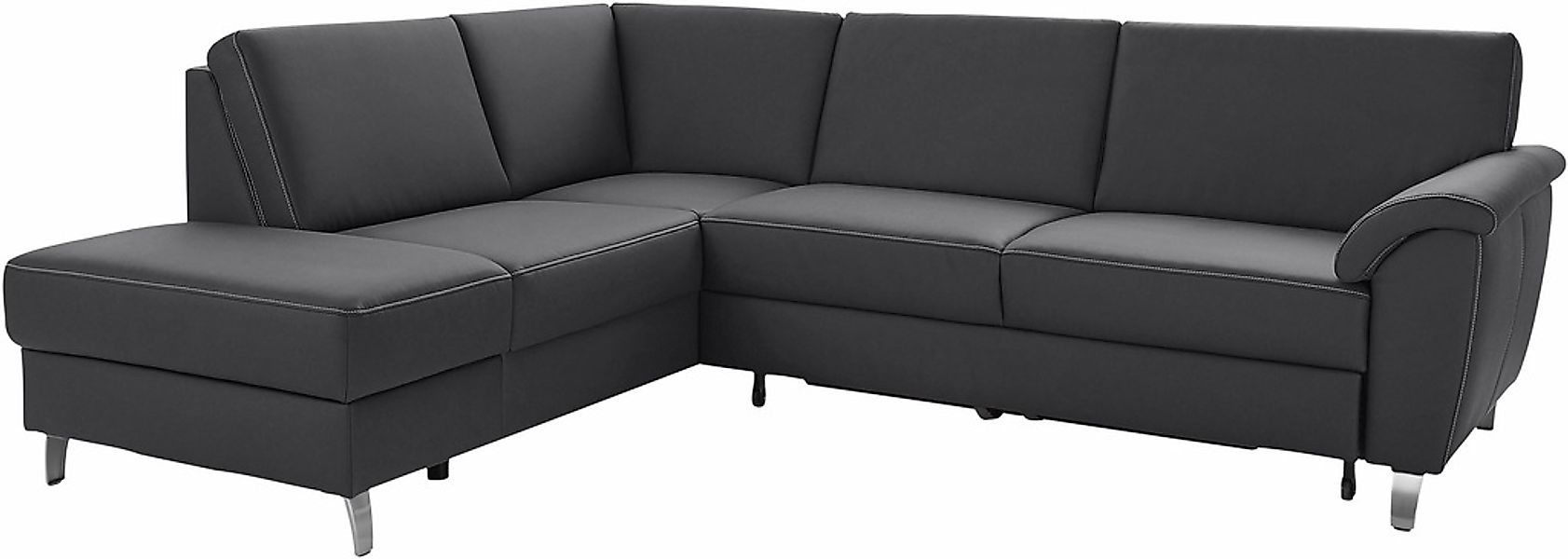 sit&more Ecksofa "Texel L-Form" mit Federkern, wahlweise mit Bettfunktion u günstig online kaufen